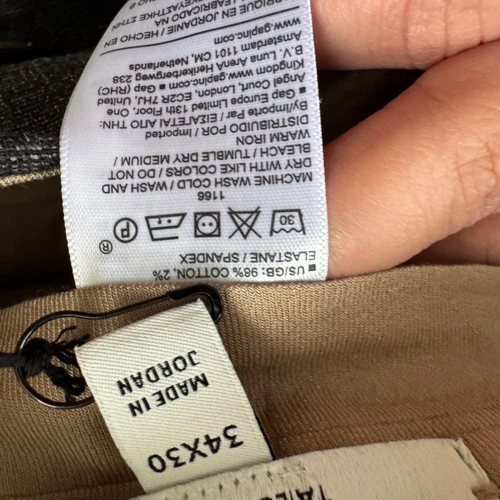 BANANA REPUBLIC SLIM DRESS PANT - TEXTURED- WRINKLE-RESISTANT - Picture 7 of 7